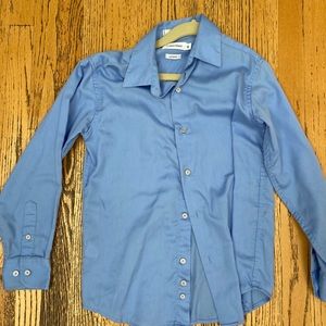 Button Down tee Sateen